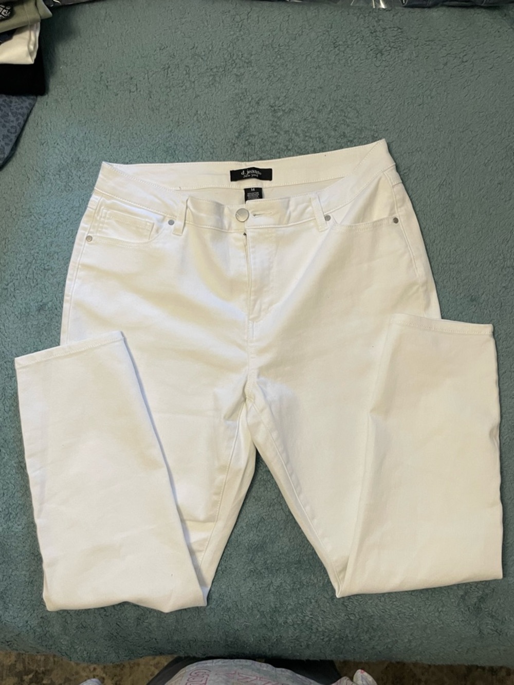 D. Jeans white skinny fit Stretch Jeans